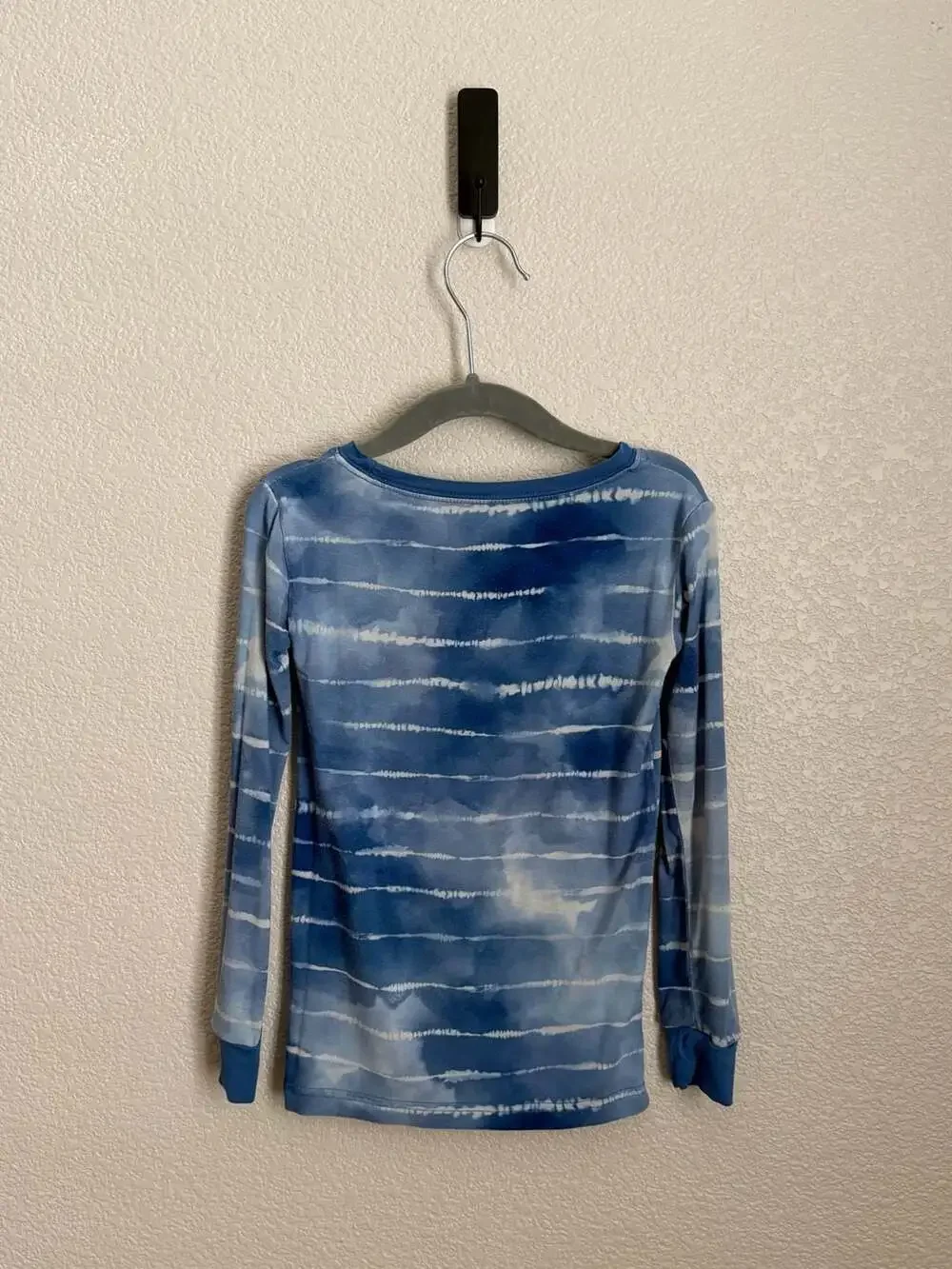 Little Sleepies Blue Tie-Dye Long Sleeve Pajama Set, 4T